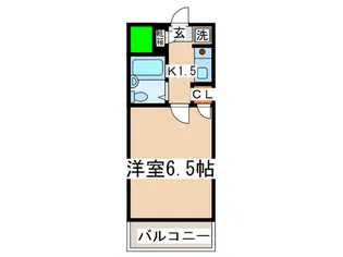 ワコーレリバーサイド多摩川II【1階】の間取り