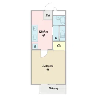 Horizon&Hill 7th【2階】の間取り
