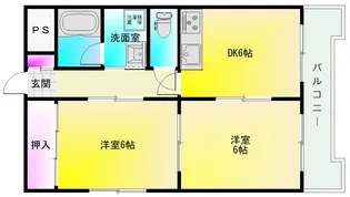 カパルア【4階】の間取り