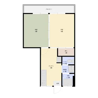 西元【2階】の間取り