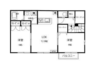Sun Supreme【2階】の間取り