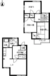 ヴィラセブン(A棟 B棟)の間取り
