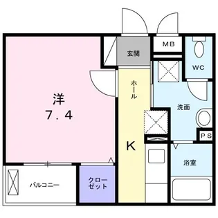 シェーネ【2階】の間取り