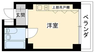 兵庫県西宮市上田中町【マンション】の間取り