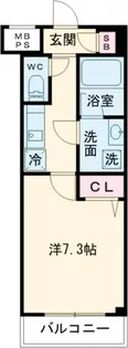 クレヴィスタ柴又【2階】の間取り