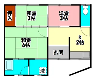 大阪府門真市小路町【一戸建】の間取り