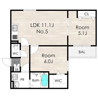 アバンティオエルデ(AVANTIO Erde)【2階】の間取り