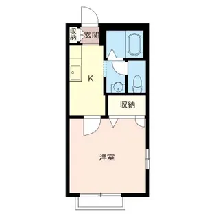 バードウッド小杉【1階】の間取り