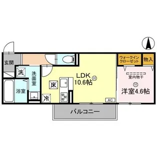 シャローゲート【1階】の間取り