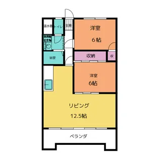 Grace in 桜並木【4階】の間取り