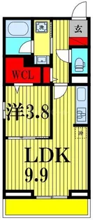 コニフェールI【1階】の間取り