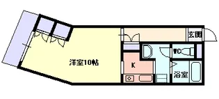 山形県山形市本町2【アパート】の間取り