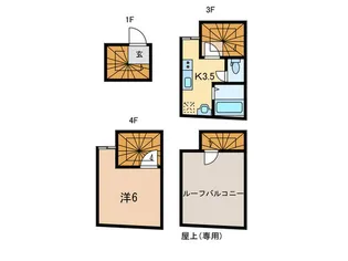 LAVA TOWERの間取り