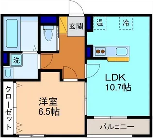 Jスクェア【2階】の間取り