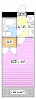 コンフォール鴨江【2階】の間取り