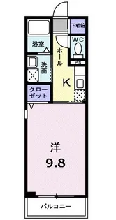 山口県宇部市文京町【マンション】の間取り