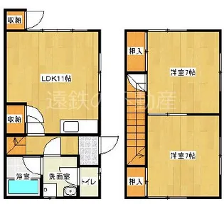 テラスハウス藤田の間取り