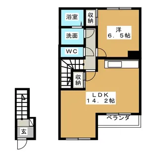 ファンタジアIII【2階】の間取り