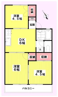 パレス近山【2階】の間取り
