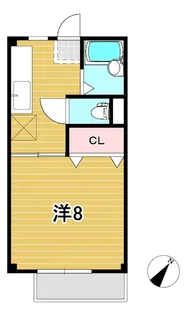 シティーコート1【2階】の間取り