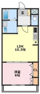 千葉県柏市逆井2【アパート】の間取り