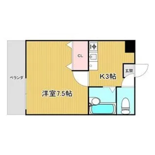 CBドリーム関山III【2階】の間取り
