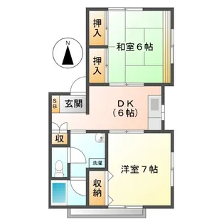 グランドハイツ【3階】の間取り
