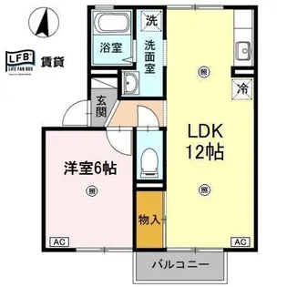 エトアール A棟【2階】の間取り