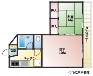 フォルテ今治【2階】の間取り