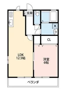 ドルチェ【2階】の間取り
