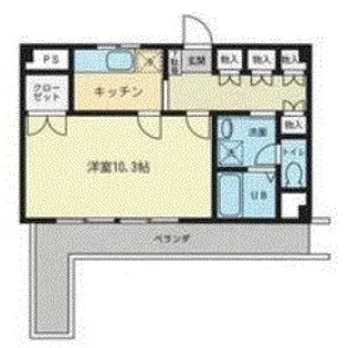 メゾン北初富【3階】の間取り