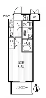 東京都墨田区向島5【マンション】の間取り