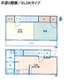東京都葛飾区南水元4【一戸建】の間取り