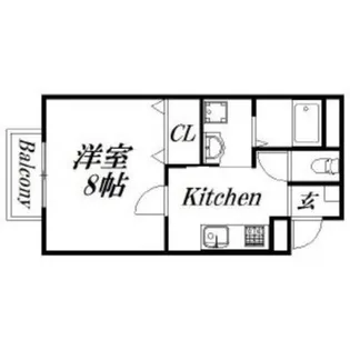 静岡県浜松市中央区幸2【アパート】の間取り