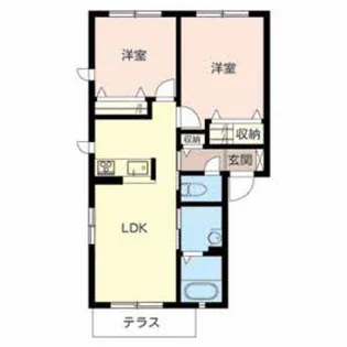 京都府福知山市厚東町【アパート】の間取り