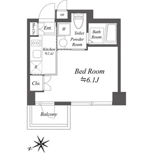千葉県浦安市当代島2【マンション】の間取り