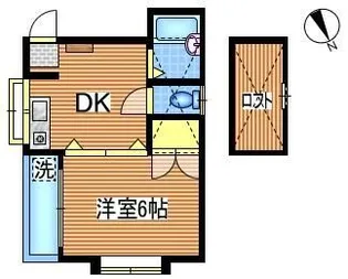 ピア・カルディナーレ【1階】の間取り