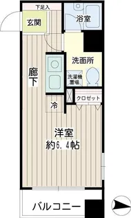 グランハウス宮崎台【2階】の間取り