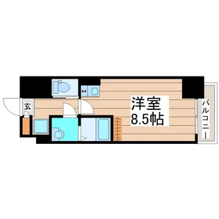 アルク北四番丁【5階】の間取り