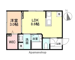 Calmport N【1階】の間取り
