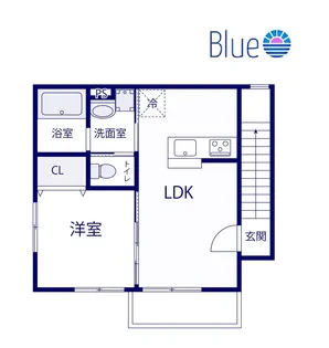エスペランサ【2階】の間取り