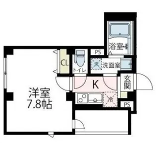 ヴィレッジ田奈【3階】の間取り
