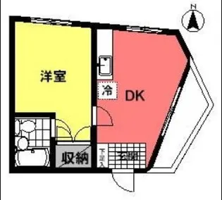 東京都荒川区東尾久4【マンション】の間取り
