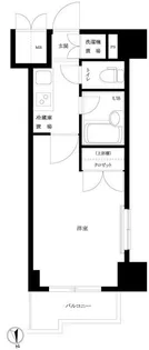 ルーブル南麻布【3階】の間取り