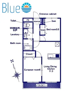 テイクス【1階】の間取り