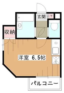 SKコーポ東村山【1階】の間取り