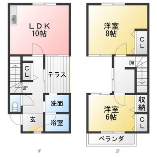 ソレイユ橋良の間取り