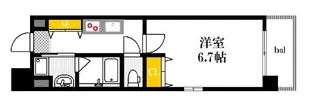 ISI BLDG FUNAIRI【5階】の間取り