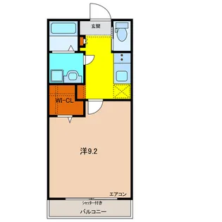 広島県三次市十日市中1【アパート】の間取り