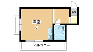 大阪府豊中市服部南町3【マンション】の間取り